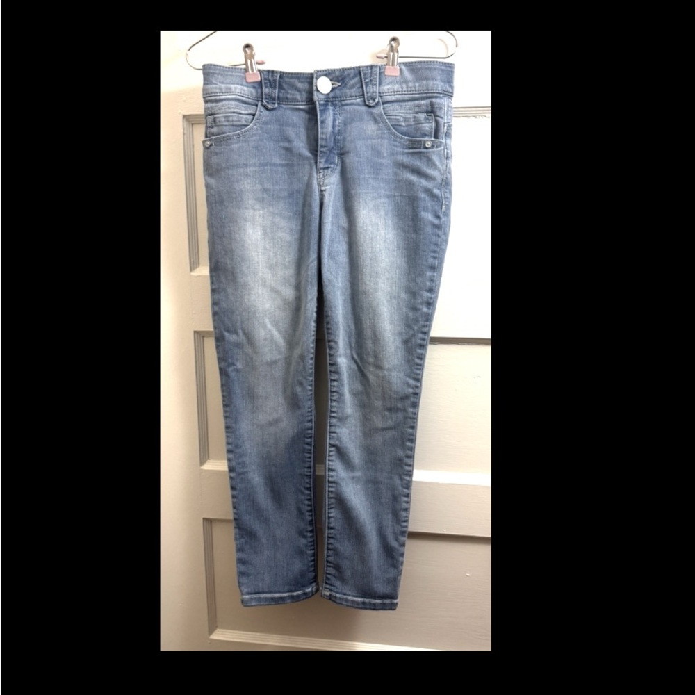 Democracy Blue Ankle Cropped Jeans